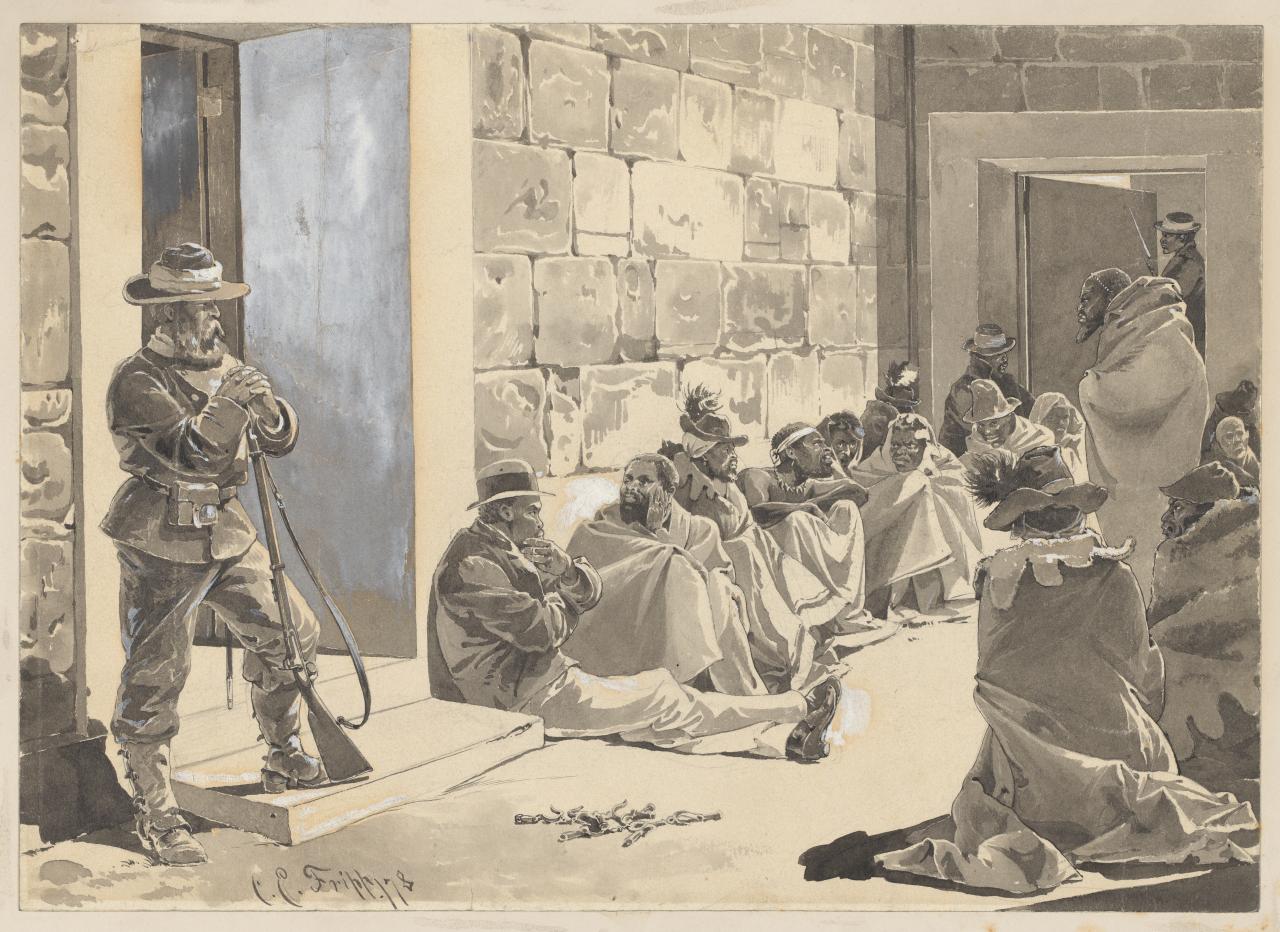 Fripp Incidents in the Zulu War, 1878 {1881} NGV [DR] Before Felton